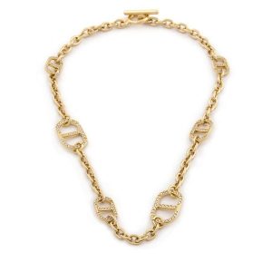 Naszyjnik TWINSET. Żółte naszyjniki Twinset, złote. Za 419,99 zł.