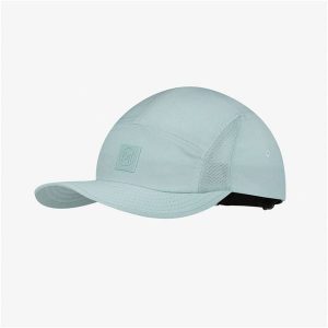 Czapka z daszkiem BUFF 5 PANEL GO CAP SOLID. Czerwone czapki Buff, bez wzorów, sportowe. Za 145,92 zł.