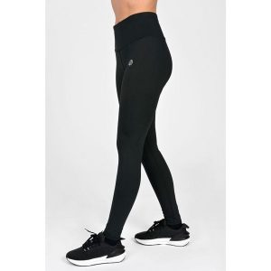 Legginsy regular z pasem Basic Nessi Sportswear. Czarne legginsy NESSI SPORTSWEAR, bez wzorów. Za 369,00 zł.