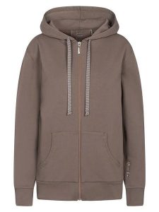 Rösch Bluza w kolorze szarobrązowym rozmiar: 46. Brązowe bluzy Rösch, bez wzorów, bez kaptura. Za 233,33 zł.