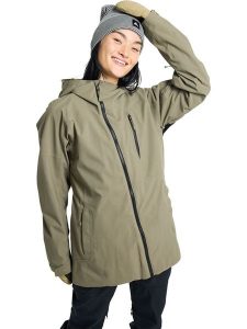 Burton Kurtka narciarska w kolorze khaki rozmiar: S. Brązowe kurtki sportowe Burton, s, bez wzorów, bez kaptura, narciarskie. Za 439,24 zł.