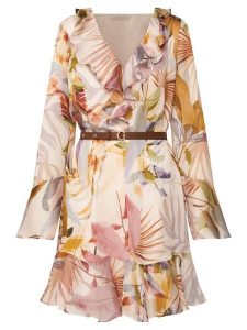 Guess Sukienka codzienna W6YK35 W2959 Różowy Regular Fit. Czerwone sukienki Guess, na co dzień, xxl, z aplikacjami, z syntetyku, bez kołnierzyka, bez ramiączek, proste. Za 654,99 zł.