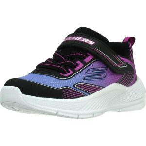 Buty SKECHERS MICROSPEC ADVANCE OASIS Fioletowy. Fioletowe buty trekkingowe Skechers, z syntetyku, bez zapięcia. Za 174,99 zł.