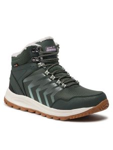Sprandi Trapery BP-20VH1085 Zielony. Zielone buty zimowe Sprandi, z materiału, bez obcasa, bez zapięcia. Za 229,99 zł.