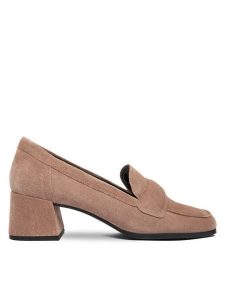 HÖGL Półbuty 0-184332 Beżowy. Brązowe półbuty HÖGL, bez wzorów, ze skóry, bez obcasa, na obcasie, bez zapięcia. Za 469,99 zł.