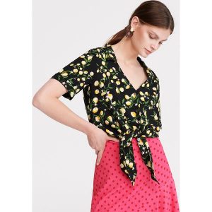 Koszula w stylu retro - Czarny. Koszule marki Reserved. Za 79,99 zł.
