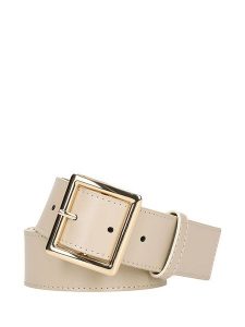 Wojas Skórzany pasek w kolorze beżowym rozmiar: 100. Brązowe paski Wojas, bez wzorów, z materiału. Za 64,99 zł.