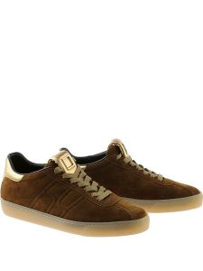 Högl Skórzane sneakersy w kolorze brązowym rozmiar: 41. Brązowe trampki HÖGL, bez wzorów, bez zapięcia. Za 410,95 zł.