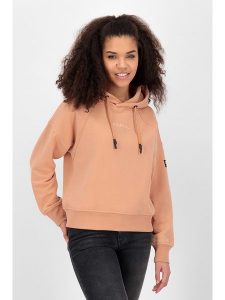 Alife and kickin Bluza "Jessy" w kolorze brzoskwiniowym rozmiar: XL. Pomarańczowe bluzy Alife and Kickin, xl, bez wzorów, z bawełny, z kapturem. Za 105,38 zł.