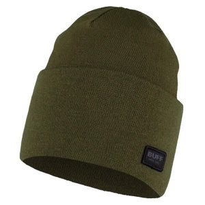 Czapka zimowa lifestyle Niels. Zielone czapki Buff, bez wzorów, sportowe. W wyprzedaży za 79,45 zł.