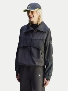 Adidas by Stella McCartney Kurtka anorak True Nature JG1066 Czarny Oversize. Czarne kurtki adidas by Stella McCartney, m, bez wzorów, z syntetyku, bez kaptura. Za 519,99 zł.