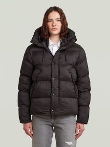 G-Star Kurtka pikowana w kolorze czarnym rozmiar: XL. Czarne kurtki G-Star, xl, bez wzorów, bez kaptura. Za 592,99 zł.