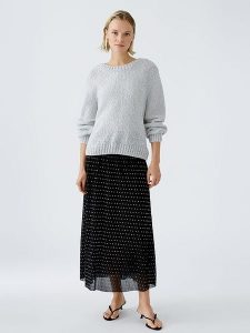 Oui Spódnica w kolorze czarnym rozmiar: 34. Czarne spódnice Oui, bez wzorów, maxi. Za 109,78 zł.