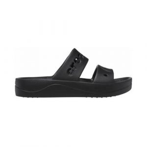 Klapki damskie Crocs Baya Platform. Klapki Crocs, bez wzorów, z materiału, bez obcasa. W wyprzedaży za 169,00 zł.