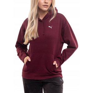 Bluza Damska PUMA Z Kapturem Hoodie Sportowa Kangurka Bawełniana roz. XXL. Czerwone bluzy Puma, xxl, bez wzorów, z bawełny, z kapturem. Za 171,00 zł.