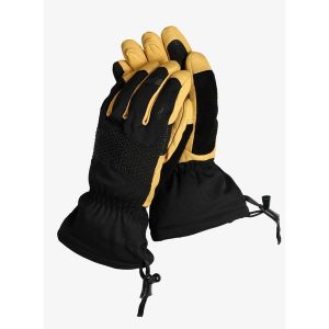 Rękawice w góry La Sportiva Alpine Guide Leather Gloves. Czarne rękawiczki La Sportiva, bez wzorów. Za 497,99 zł.