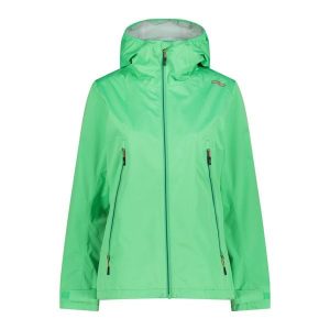 Kurtka z kapturem shell unlimitech damska CMP. Zielone kurtki CMP, bez wzorów, z puchu, z kapturem. Za 506,50 zł.