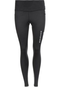 Damskie legginsy Endurance Energy Windblock. Czarne legginsy ENDURANCE, bez wzorów, z materiału. Za 338,15 zł.