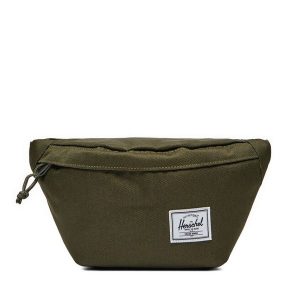 Saszetka nerka Herschel. Zielone nerki i saszetki Herschel, bez wzorów. Za 99,99 zł.