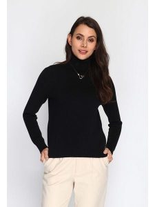 C& Jo Golf w kolorze czarnym rozmiar: 42. Czarne golfy C& Jo, bez wzorów, z kaszmiru. Za 152,99 zł.