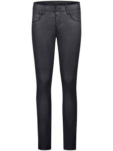 Timezone Dżinsy "Enya" - Slim fit - w kolorze czarnym rozmiar: W27/L32. Czarne jeansy Timezone, z aplikacjami. Za 105,38 zł.