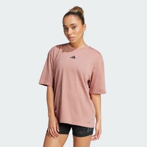 Koszulka Climacool One Rep at a Time Training Graphic. Czerwone bluzki ADIDAS, xs, bez wzorów, sportowe, bez kołnierzyka, bez ramiączek. Za 148,95 zł.