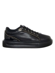 Liu Jo Skórzane sneakersy w kolorze czarnym rozmiar: 40. Czarne trampki Liu Jo, bez wzorów, z materiału, bez zapięcia. Za 368,96 zł.