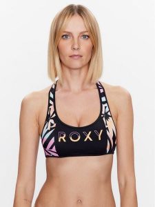 Roxy Góra od bikini Active ERJX304962 Czarny. Czarne bikini Roxy, bez wzorów, z syntetyku. Za 149,99 zł.