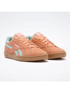 Reebok Sneakersy "Court Retro" w kolorze pomarańczowym rozmiar: 40. Pomarańczowe trampki Reebok, bez wzorów, bez zapięcia. Za 174,43 zł.