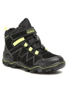 Sprandi Trapery BP91-20027 Czarny. Czarne buty zimowe Sprandi, ze skóry, bez obcasa, bez zapięcia. Za 159,99 zł.