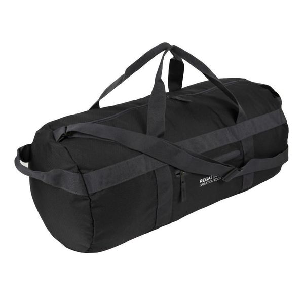 Torba podróżna REGATTA Packaway Duffle. Czarne torby podróżne i sportowe Regatta, bez wzorów. Za 119,99 zł.