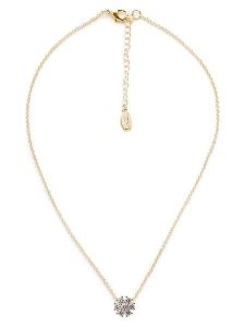 U.S. Polo Assn. Pozłacany naszyjnik z zawieszką - dł. 36,5 cm rozmiar: onesize. Żółte naszyjniki U.S. Polo Assn., z kryształem, metalowe. Za 73,99 zł.