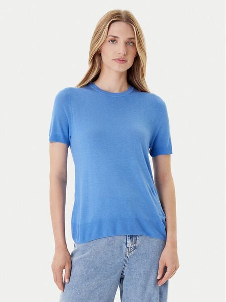 Calvin Klein Sweter LV044A307G Szary Regular Fit. Szare swetry klasyczne Calvin Klein, l, z wiskozy, bez kołnierzyka. Za 219,99 zł.