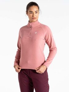 Dare 2b Bluza polarowa "Freeform II" w kolorze jasnoróżowym rozmiar: 40. Różowe bluzy Dare 2b, bez wzorów, z polaru, bez kaptura. Za 70,24 zł.