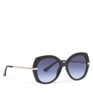 Okulary przeciwsłoneczne Guess. Czarne okulary przeciwsłoneczne Guess. Za 449,99 zł.