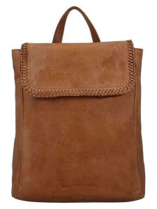 HIDE & STITCHES Skórzany plecak w kolorze jasnobrązowym - 25 x 30 x 11 cm rozmiar: onesize. Brązowe plecaki HIDE & STITCHES. Za 382,99 zł.