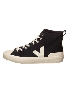Veja Sneakersy "Campo" w kolorze czarnym rozmiar: 44. Czarne trampki Veja, bez wzorów, za kostkę, bez zapięcia. Za 329,42 zł.
