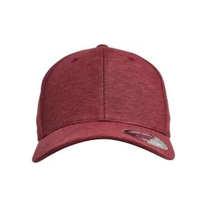 Czapka Flexfit natural. Czerwone czapki FLEXFIT, bez wzorów, z bawełny, klasyczne. Za 88,90 zł.