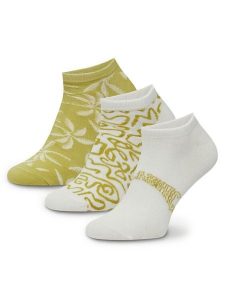 Billabong Skarpety krótkie AS_BILLABONG_05S_SS25 (3-PACK) Biały. Białe skarpetki Billabong, bez wzorów, z bawełny. Za 24,99 zł.