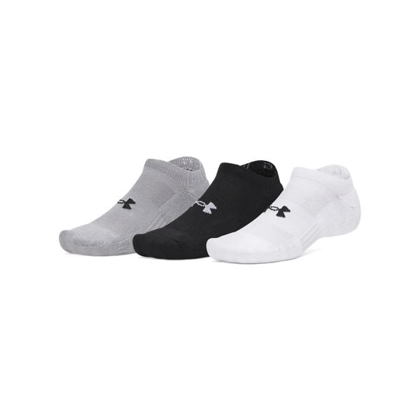 Under Armour UA PERFORMANCE COTTON 3PK NS Skarpetki unisex. Białe skarpetki Under Armour, bez wzorów, z bawełny. W wyprzedaży za 48,99 zł.