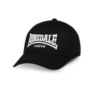 Czapka z daszkiem Lonsdale Flixton. Białe czapki Lonsdale, bez wzorów. Za 148,50 zł.