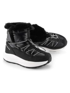 Alpine Pro Kozaki zimowe "Ugewa" w kolorze czarnym rozmiar: 39. Czarne kozaki Alpine Pro, na zimę, bez wzorów, bez obcasa, bez zapięcia. Za 287,51 zł.