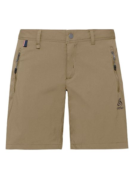 Odlo Szorty funkcyjne "Wedgemount" w kolorze jasnobrązowym rozmiar: 44. Brązowe spodenki sportowe ODLO, bez wzorów, outdoorowe. Za 170,07 zł.