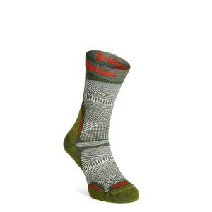 Skarpety turystyczne Bridgedale Hike UL T2 Coolmax Performance Boot. Zielone skarpetki Bridgedale, bez wzorów. Za 83,99 zł.