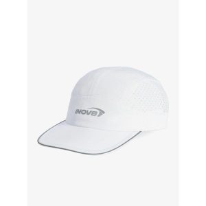 Czapka z daszkiem do biegania Inov-8 Active Cap. Białe czapki Inov-8, bez wzorów. Za 96,99 zł.