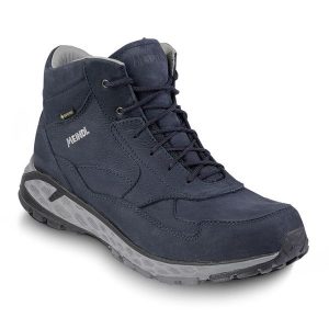 Buty trekkingowe damskie Meindl Helsinki Lady GTX. Niebieskie buty trekkingowe MEINDL, bez zapięcia. Za 799,99 zł.