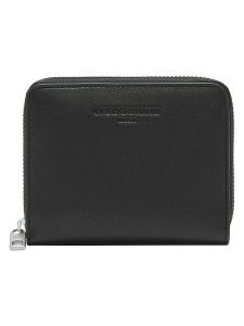 Liebeskind Berlin Skórzany portfel "Conny" w kolorze czarnym - 12 x 10 x 2 cm rozmiar: onesize. Czarne portfele Liebeskind Berlin, bez wzorów, z materiału. Za 173,95 zł.