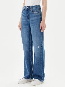 BOSS Jeansy C Marlene HR 50542442 Niebieski Regular Fit. Niebieskie jeansy Boss, bez wzorów, z bawełny. Za 399,99 zł.