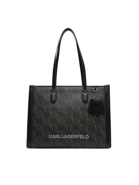 KARL LAGERFELD Torebka A2W30190 Czarny. Czarne torebki klasyczne KARL LAGERFELD, bez wzorów, ze skóry, bez dodatków. Za 699,99 zł.