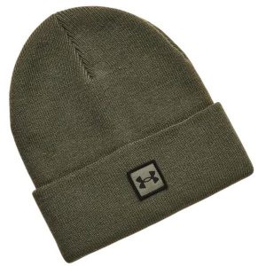 Czapka Halftime. Zielone czapki Under Armour, bez wzorów, sportowe. Za 128,99 zł.